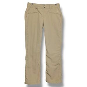 The North Face Tan Straight Leg Jumpsuit with Adjustable Cuffs